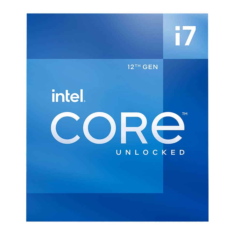 Intel 12 Core i7 12700K Alder Lake Unlocked CPU-Processor